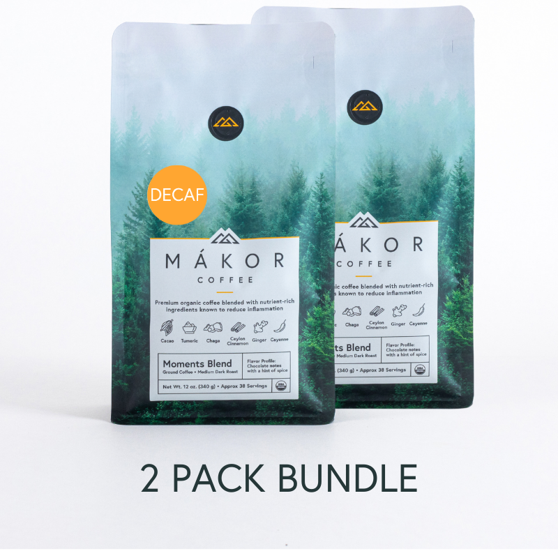 Mákor decaf coffee package