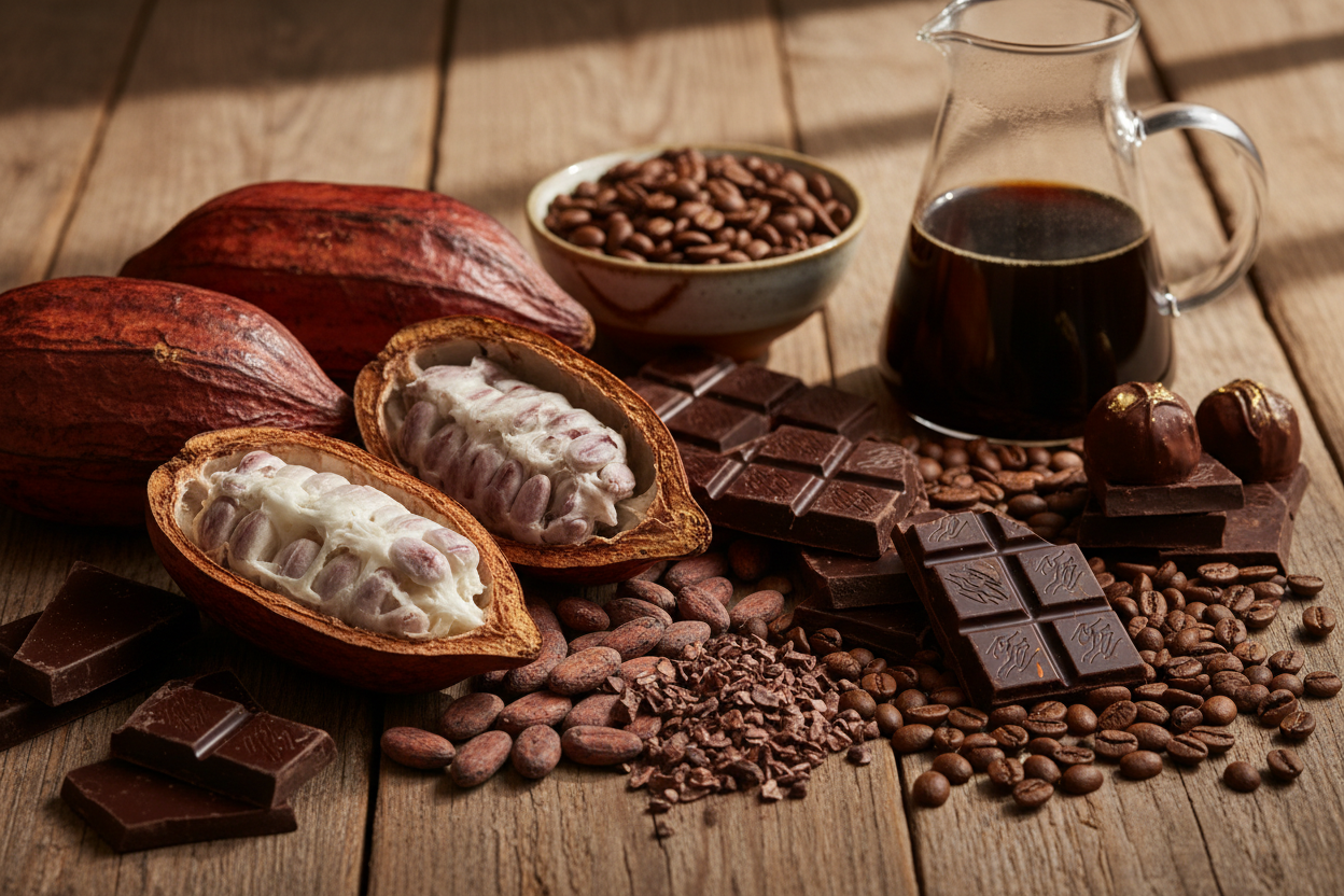 Cacao in Coffee: How to Make a Mocha That's Actually Good for You
